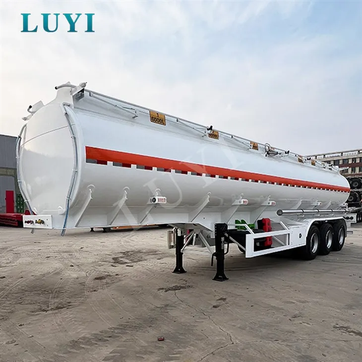 Trailer tàu chở chất lỏng ba trục hiệu quả