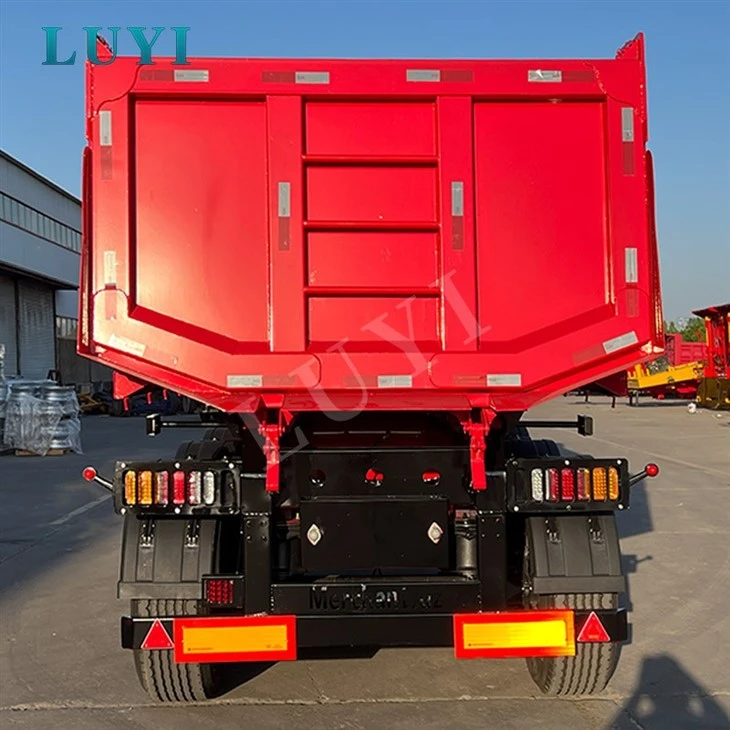Tri Axle End Dump Semi Trailer price Tri Axle End Dump Semi Trailer price